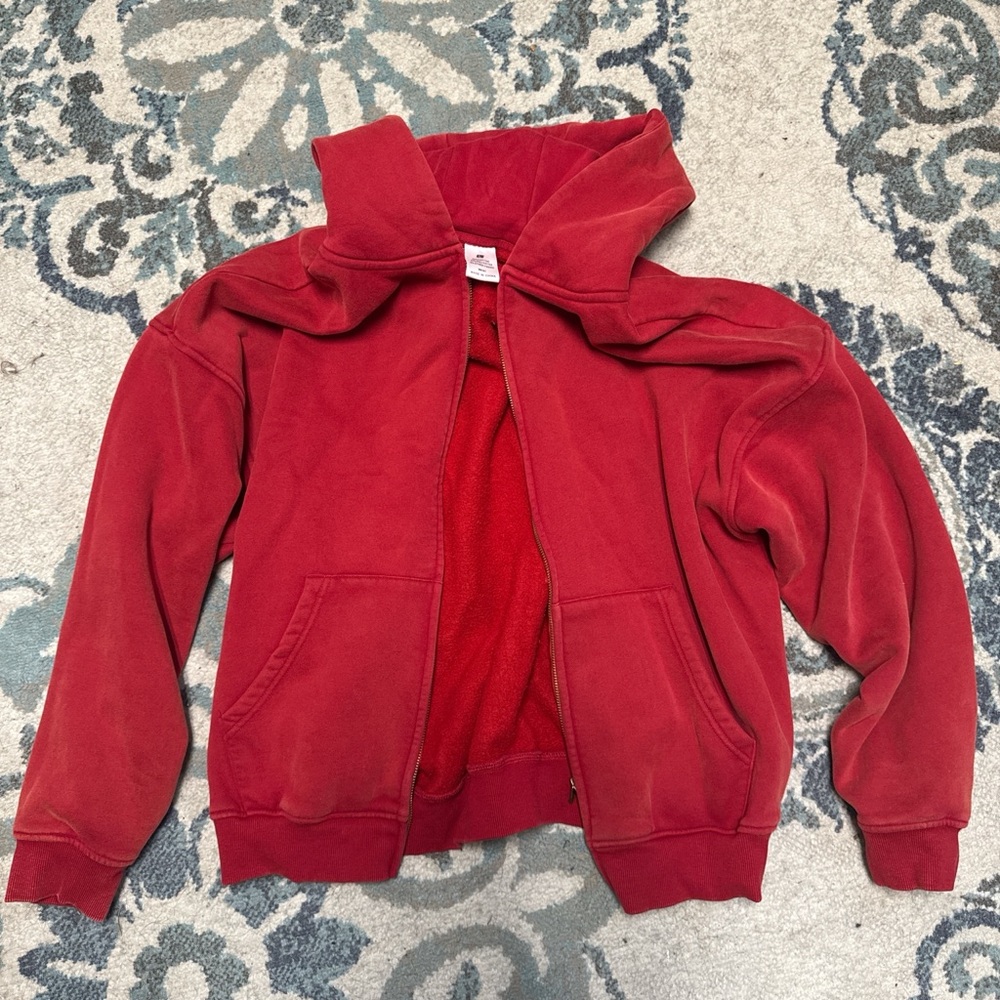 Red Hoodie Jacket